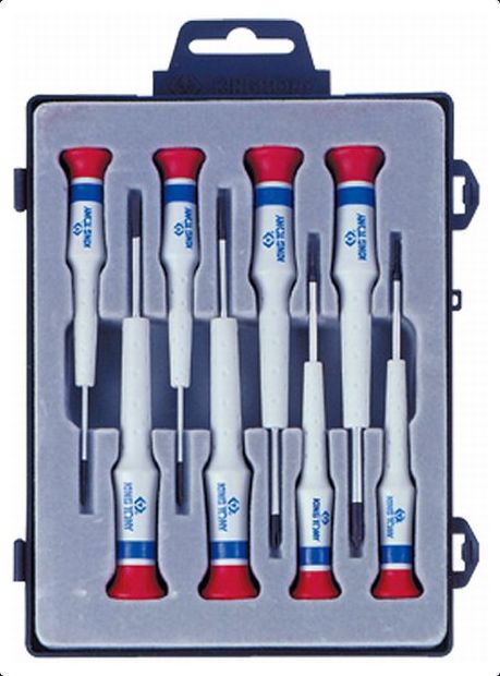 King Tony Wkrętaki precyzyjne King Tony 8 części