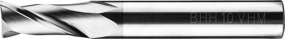 Frez węglikowy Baildon DIN 6527 L FWP2L 10 mm, VHM TiAlN, Z2, 72-19 mm
