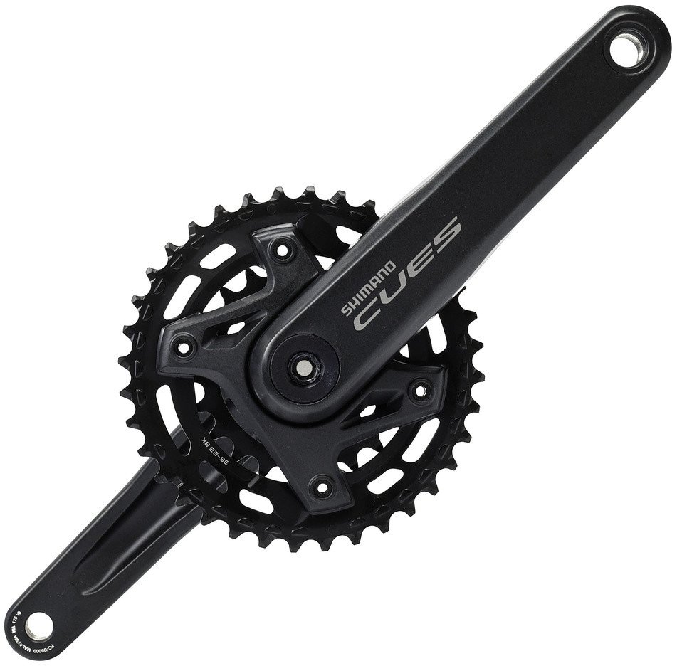 Mechanizm korbowy Shimano Cues FC-U6000-2, 2 x 9/10/11-rz, 175 mm, 36/22T