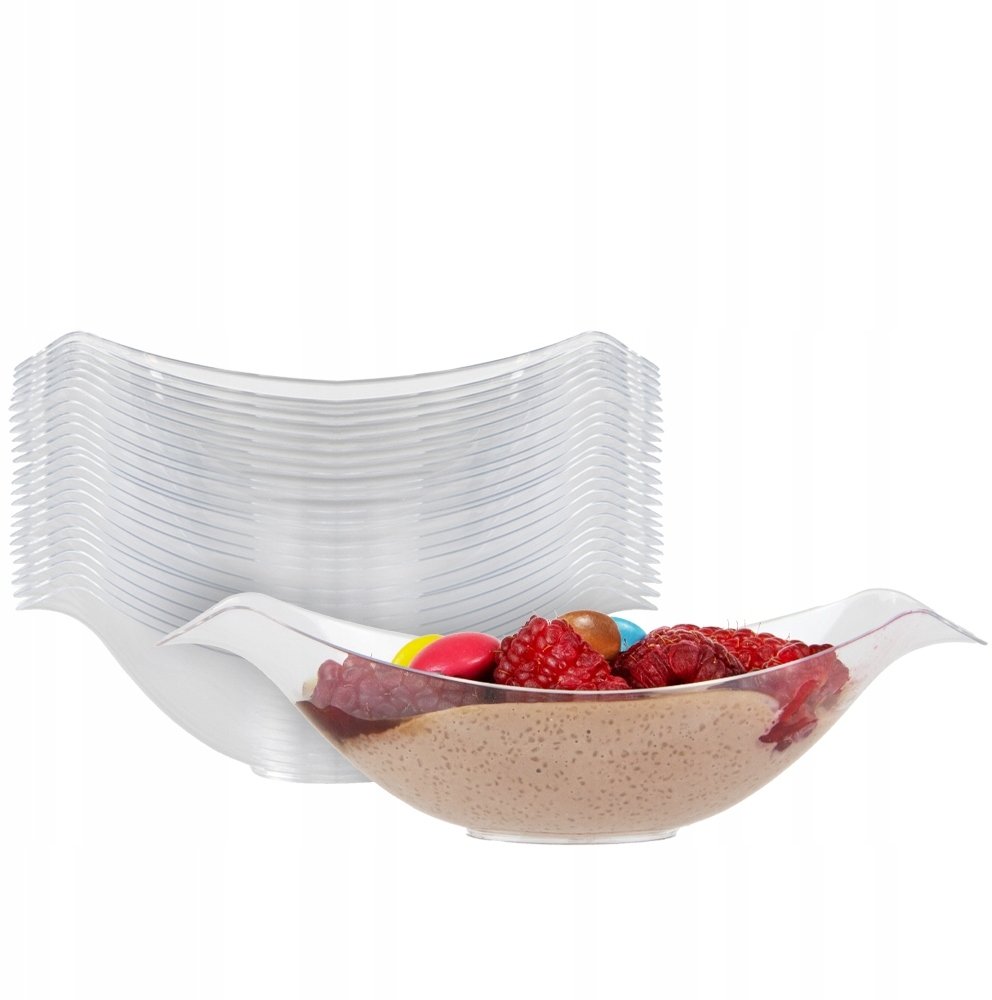 48x PUCHARKI NA DESERKI 50 ml kubek pojemnik ALLADYN na desery lody