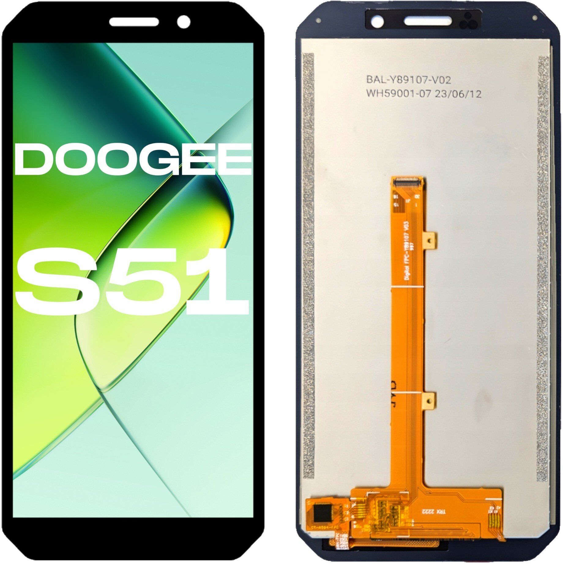 Doogee S51 Wyświetlacz LCD Ekran