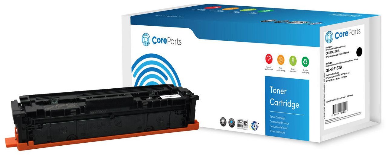 Lasertoner for HP Black