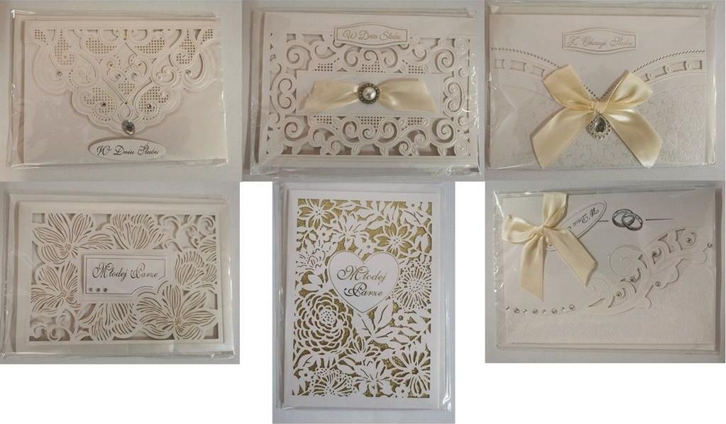 Panorama Karnet ślubny Lux B6 + koperta