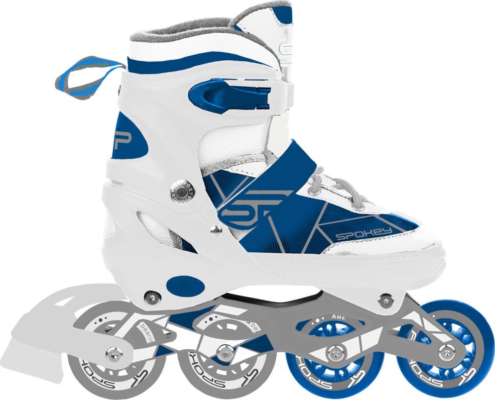 Rolki Spokey Tony rekreacyjne regulowane białe r. 34-37
