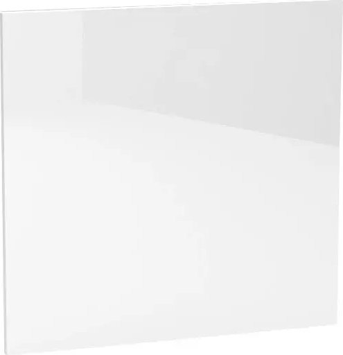 Elior Biały nowoczesny front do zmywarki - Elora 19X 60 cm połysk