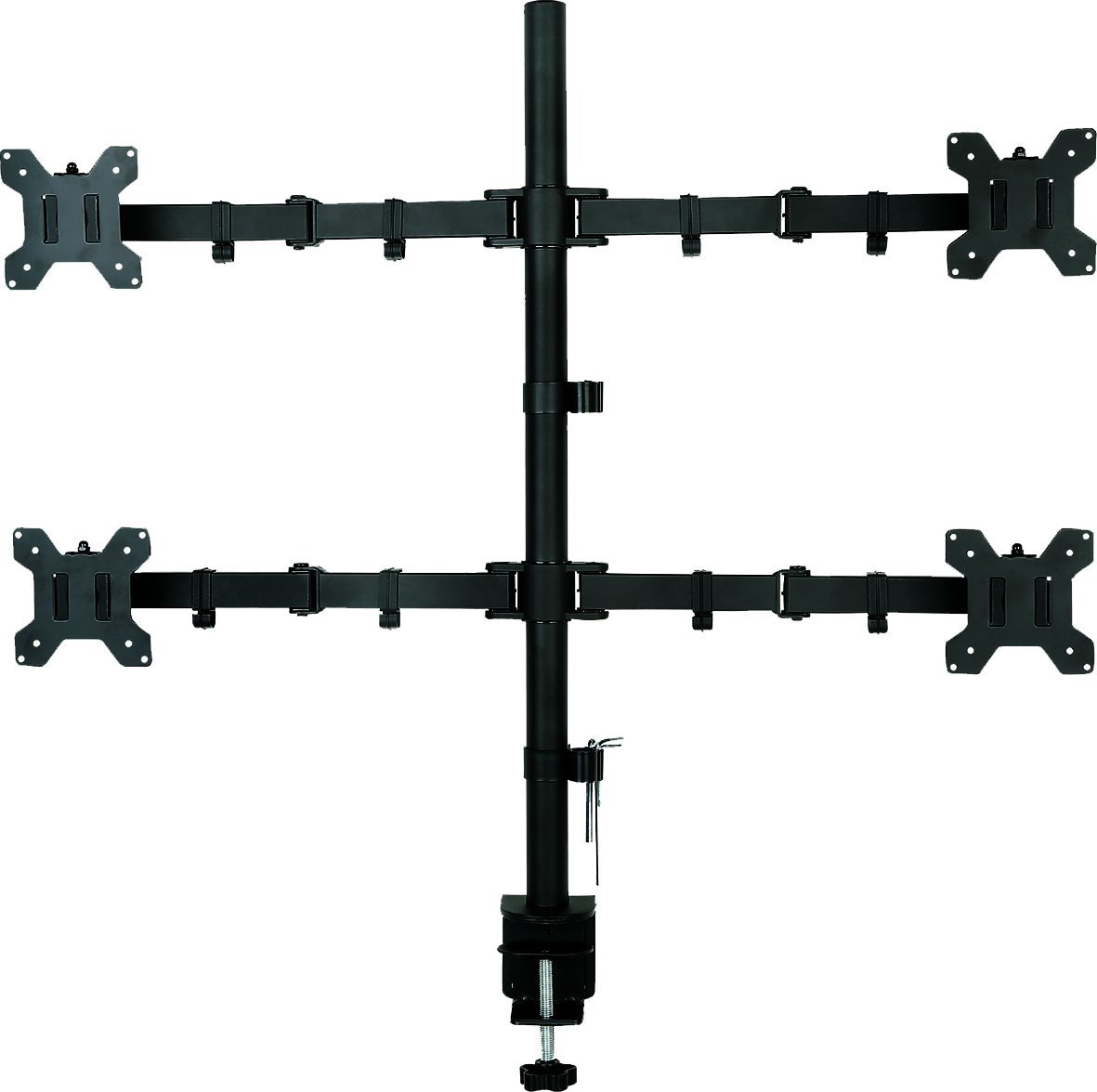 Art Uchwyt biurkowy na 4 monitory 13" - 27" L-04N (RAMART L-04N)