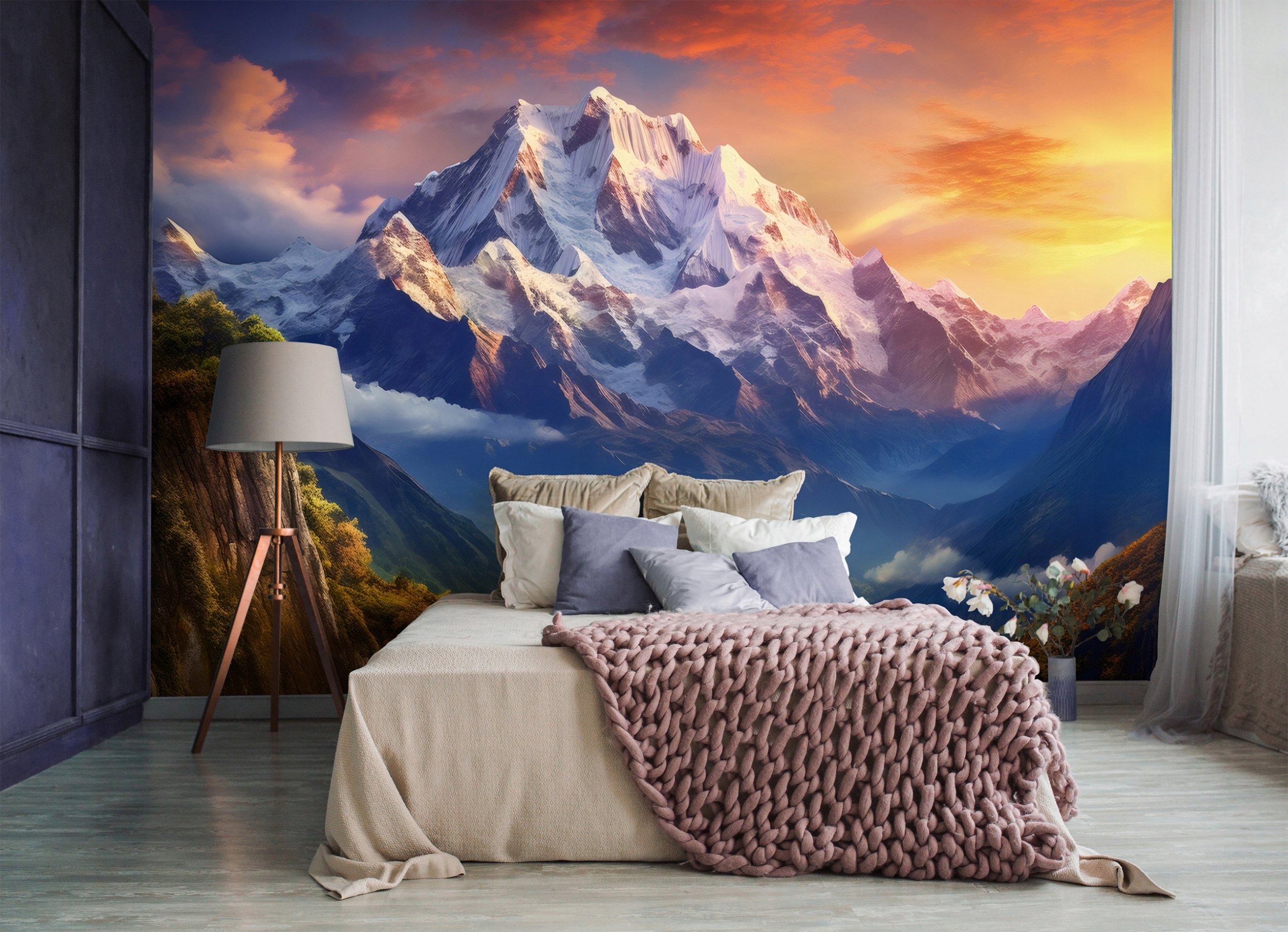 Fototapeta Na Flizelinie Góry Natura Do Sypialni Salonu 368x254