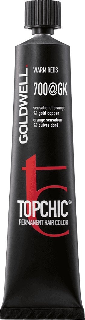Goldwell, TopChic, Permanent Hair Dye, 7OO@GK Warm Reds, 60 ml For Women