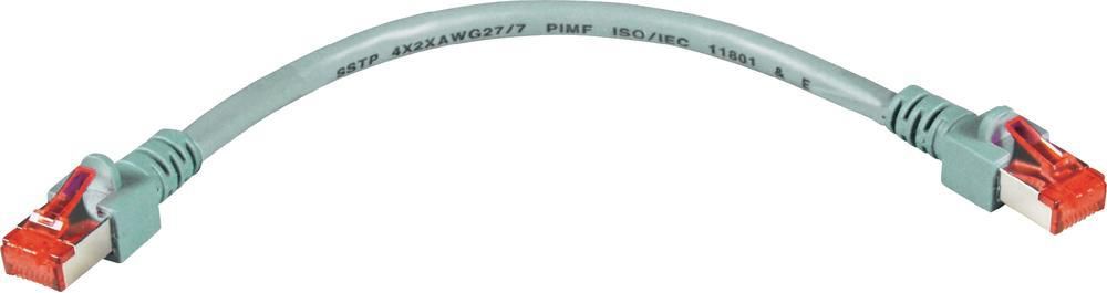 EFB Cat 6 Patchcord S/FTP Szary 0.25m (K5510.0,25)