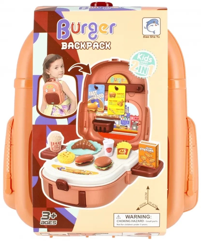 ZEST KUCHENNY FAST FOOD 17X19X7 PLECAK MC 48/96