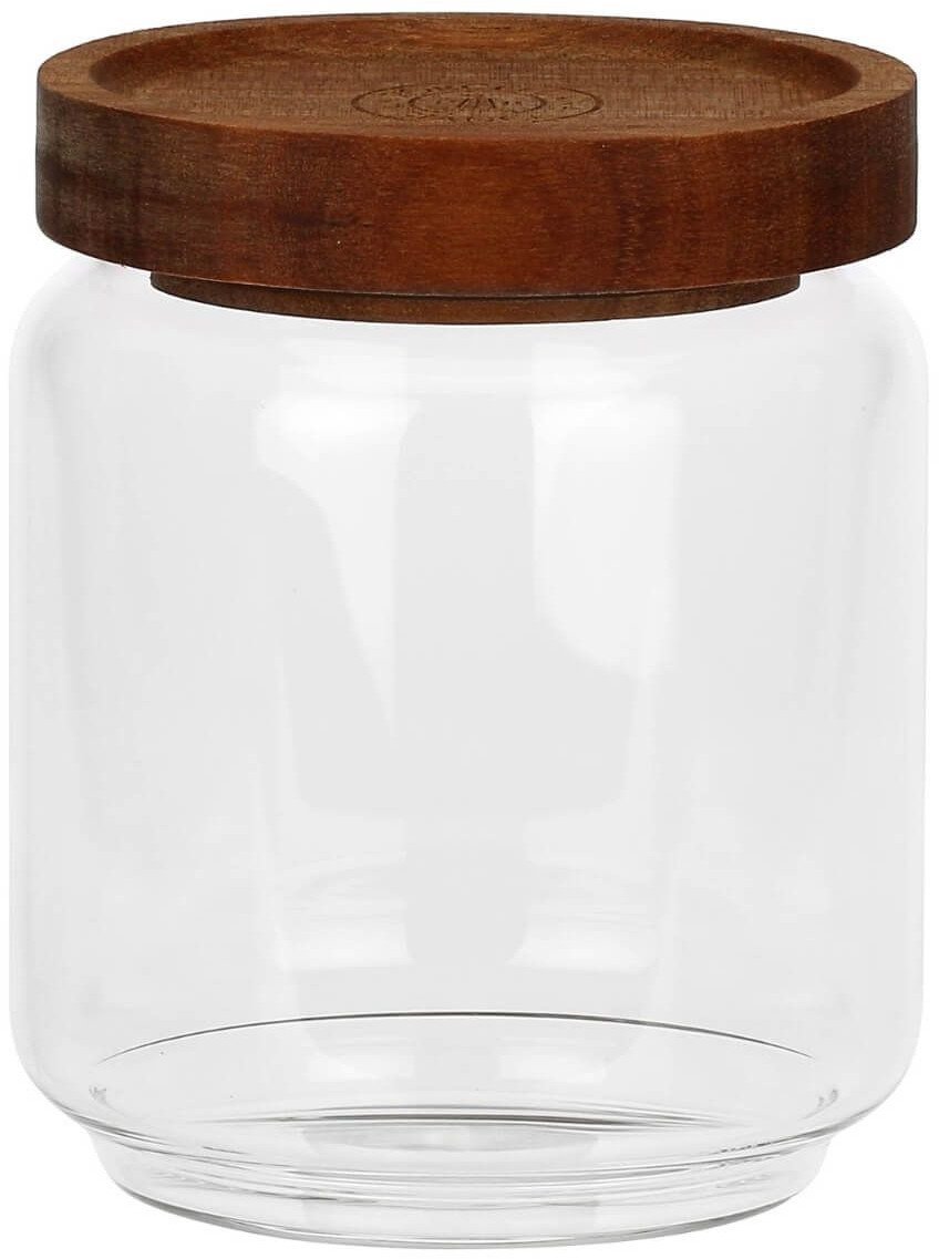 Słoik kuchenny 400ml Libeccio szkło z pokrywką La Porcellana Bianca