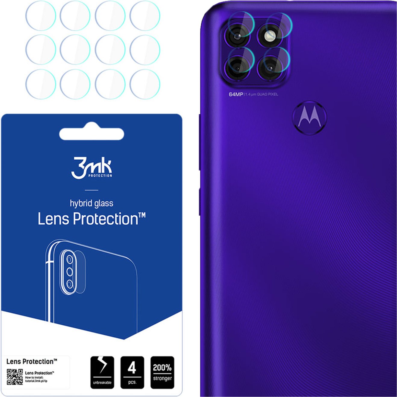 MOTOROLA MOTO G9 POWER - 3MK LENS PROTECTION