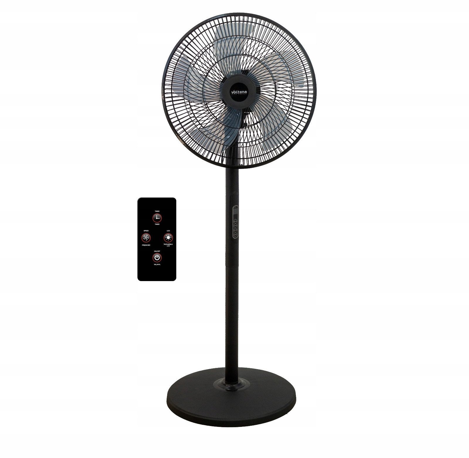 Wentylator stojący Volteno VO02564 czarny z pilotem