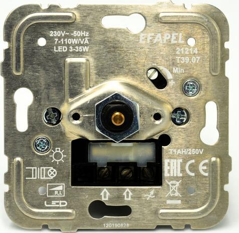 Efapel EFAPEL LOGUS90 ŚCIEMNIACZ DO ŚWIETLÓWEK I LED 7-110VA R,L 21214