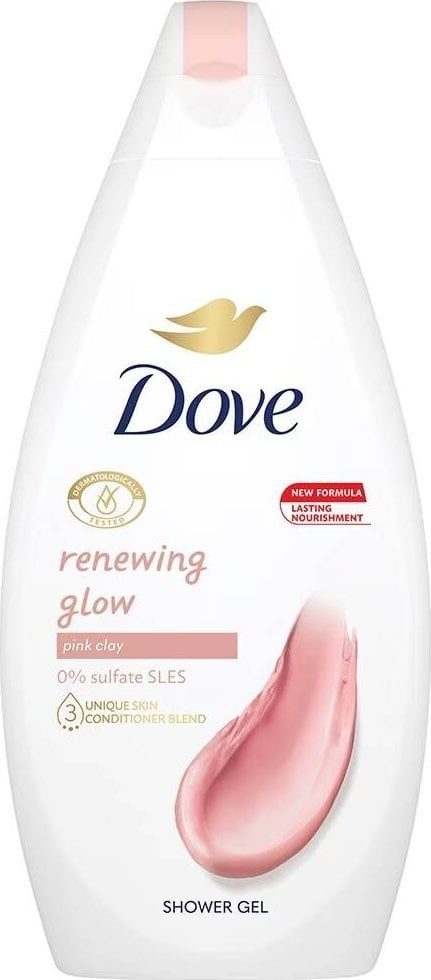 Dove Renewing Glow Pink Clay żel pod prysznic 450ml