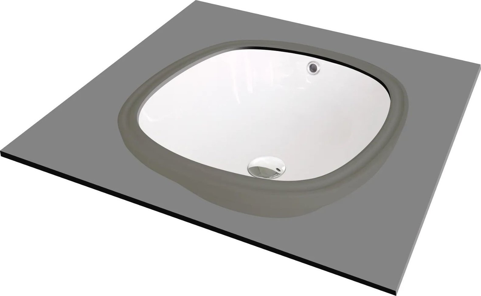 Umywalka Deante Umywalka ceramiczna podwieszana