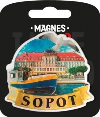 Pan Dragon Magnes I love Poland Sopot ILP-MAG-A-SOP-02