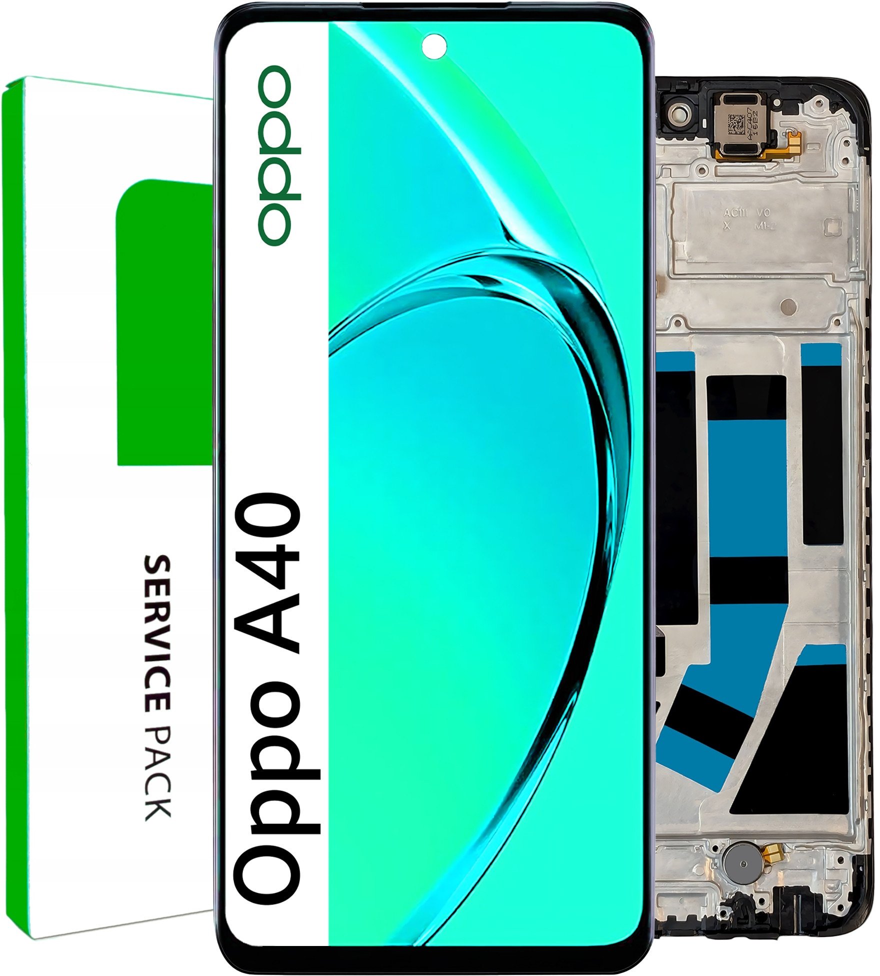 Wyświetlacz do Oppo A40 Ekran LCD Oryginał Zila Ramka CPH3669 CPH2669 (5904858381586)