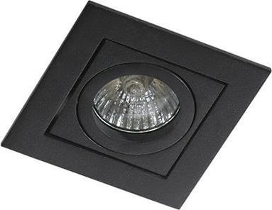 Azzardo Wpust kwadratowy czarny AZzardo PACO 1 AZ0797