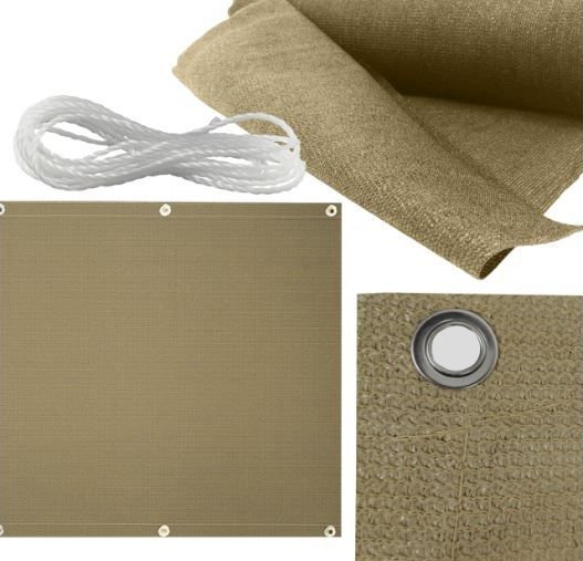 kontrast Osłona balkonowa balkon taras płot 0,9X5m toupe