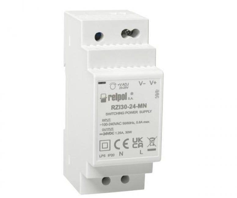 Zasilacz impulsowy modułowy 90-264 V AC 24 V DC 1,25A moc 30W 2617007 RZI30-24-MN