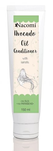 Nacomi Odżywka do włosów z keratyną i olejem awokado 150ml