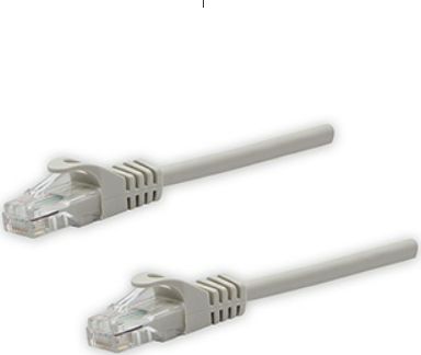 UTP patchcord, Cat.5e, RJ45 M-2m, nieekranowany, szary, czysta miedź economy
