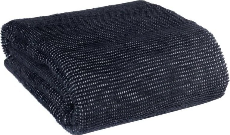 Miękki koc waflowy KAMBER 200X220 granatowy