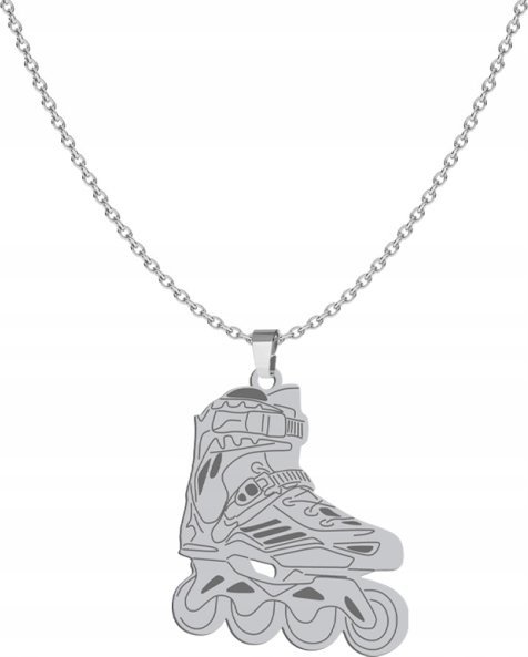 Radziszewska Jewellery Srebrny Naszyjnik ROLKI GRAWER GRATIS