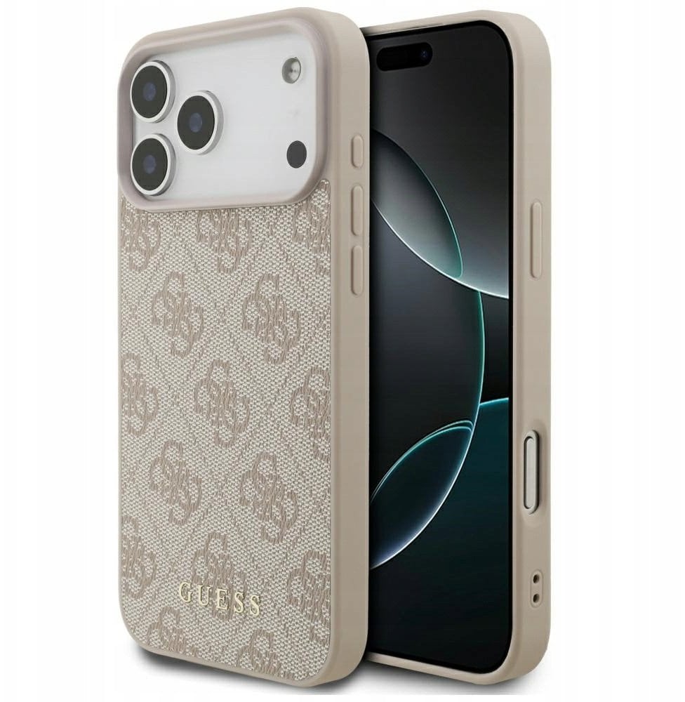 Guess Etui 4G Classic do iPhone 17 Pro Max różowy