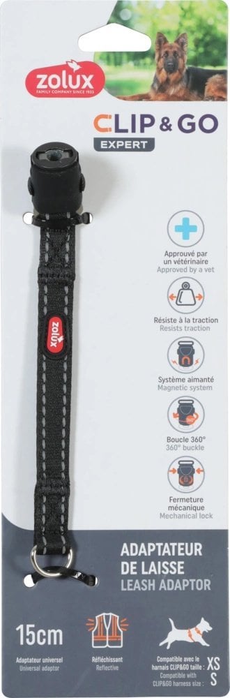 ZOLUX Adapter do szelek dla psa CLIP&GO XS/S