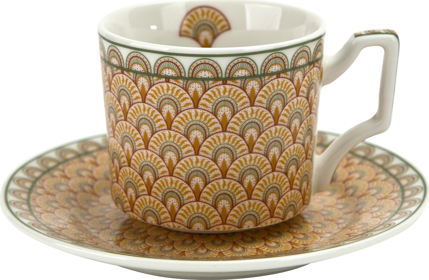 DUO Kpl.2 filiżanek ze spodkami 120 ml Solis do espresso