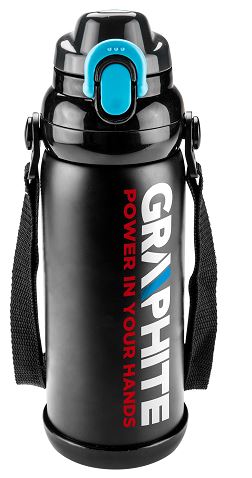 Graphite Termos turystyczny GD04 0.8 l Czarny