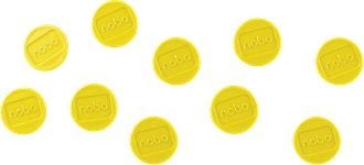 Nobo Nobo 1915295, Board magnet, Yellow, 24 mm, 16 mm, 24 mm, 120 mm