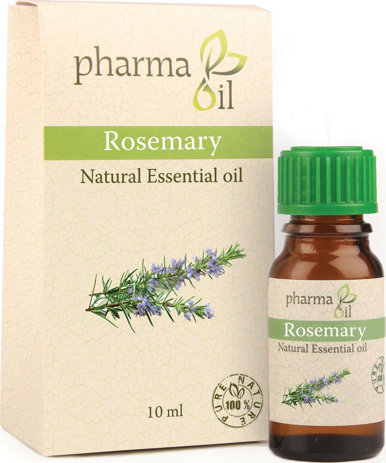 Ineza Natūralus rozmarinų eterinis aliejus Pharma 10 ml