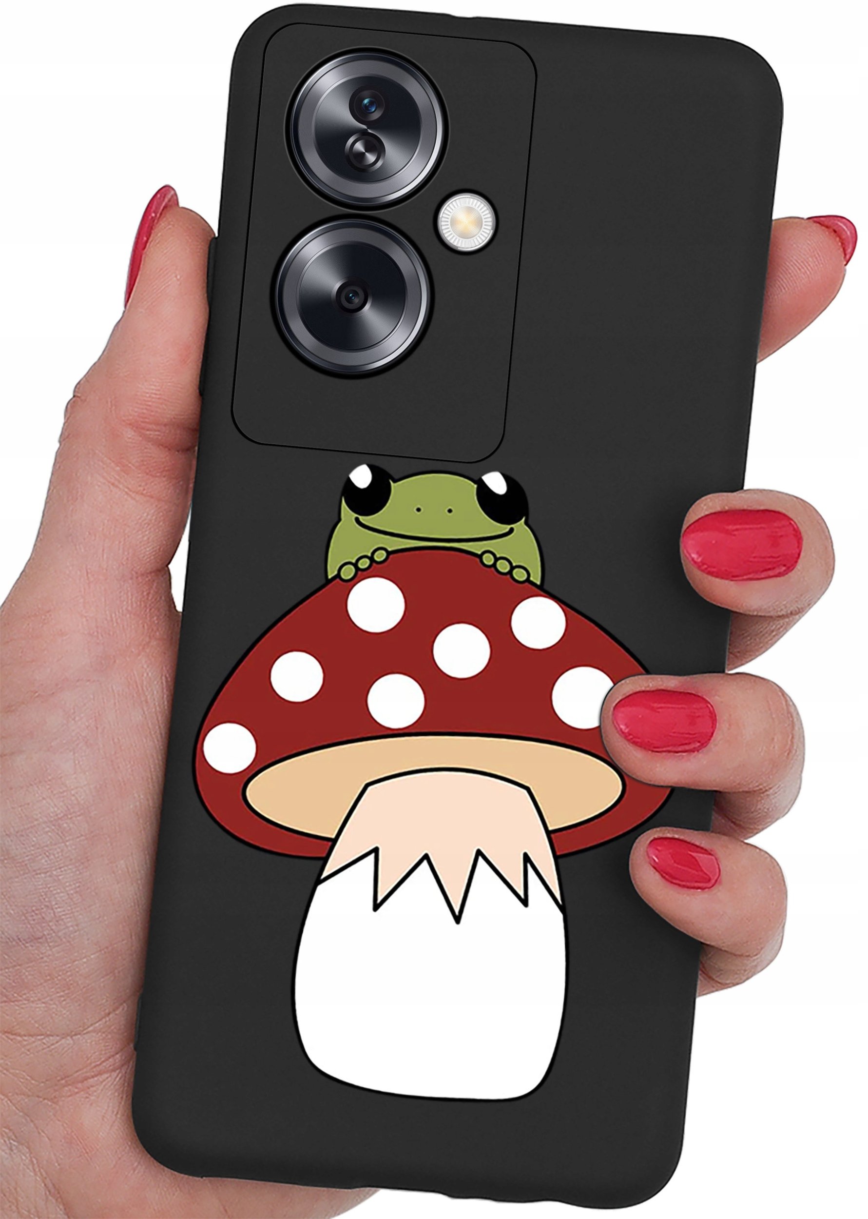 ETUI do Oppo A79 5G CASE WZORY SOFT MATT PLECKI + SZKŁO OCHRONNE 9H