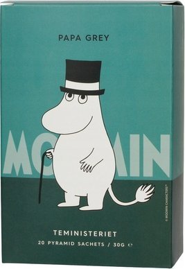 Teministeriet Herbata Moomin Papa Grey 20 piramidek