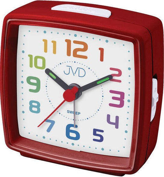 JVD Budzik JVD SRP2811.2 7x7 cm cichy mechanizm drzemka podświetlenie .