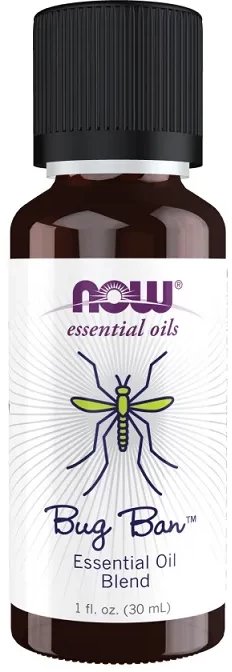 NOW Foods - Olejek Eteryczny, Bug Ban, Olejek Odstraszający Owady, 30 ml