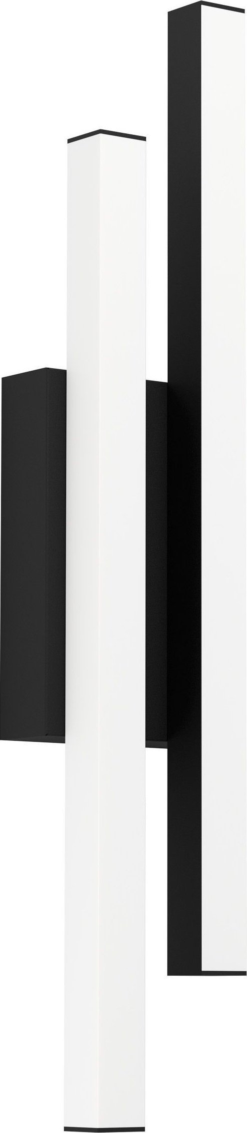 LED outdoor wall light EGLO SERRICELLA, IP55, 2x4.5W, 3000K, 1100lm, black, 10x6xh49.5 cm