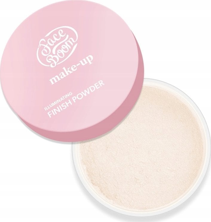 FACE BOOM_Illuminating Finish Powder rozświetlający puder do twarzy 6g