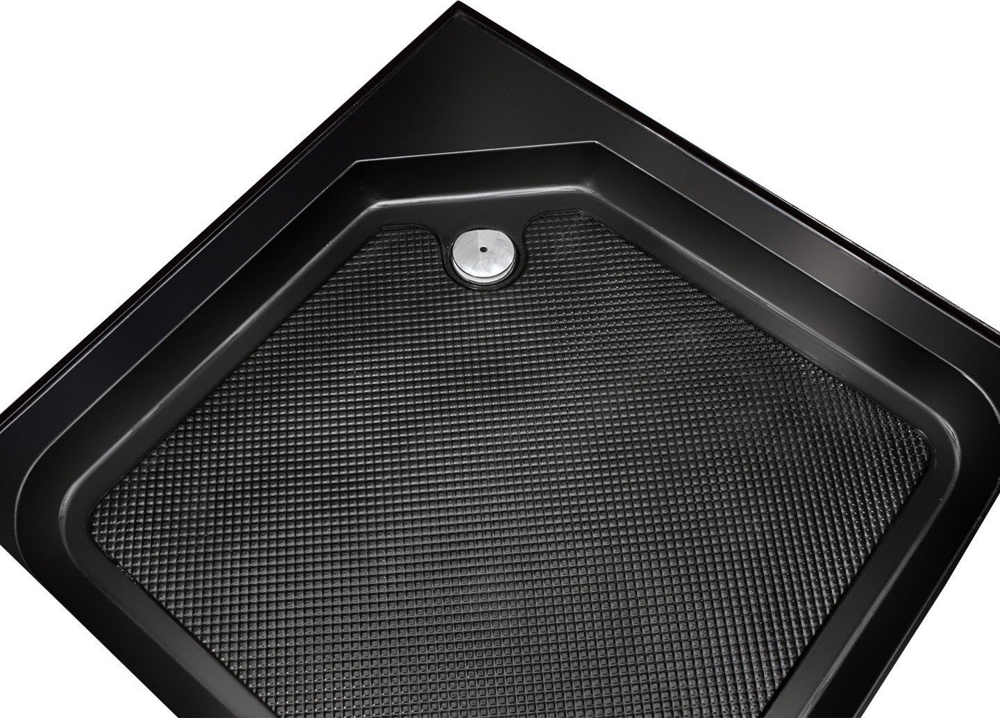 Brodzik Toule Brodzik czarny 90x90 kwadratowy 13,5 do mona 90