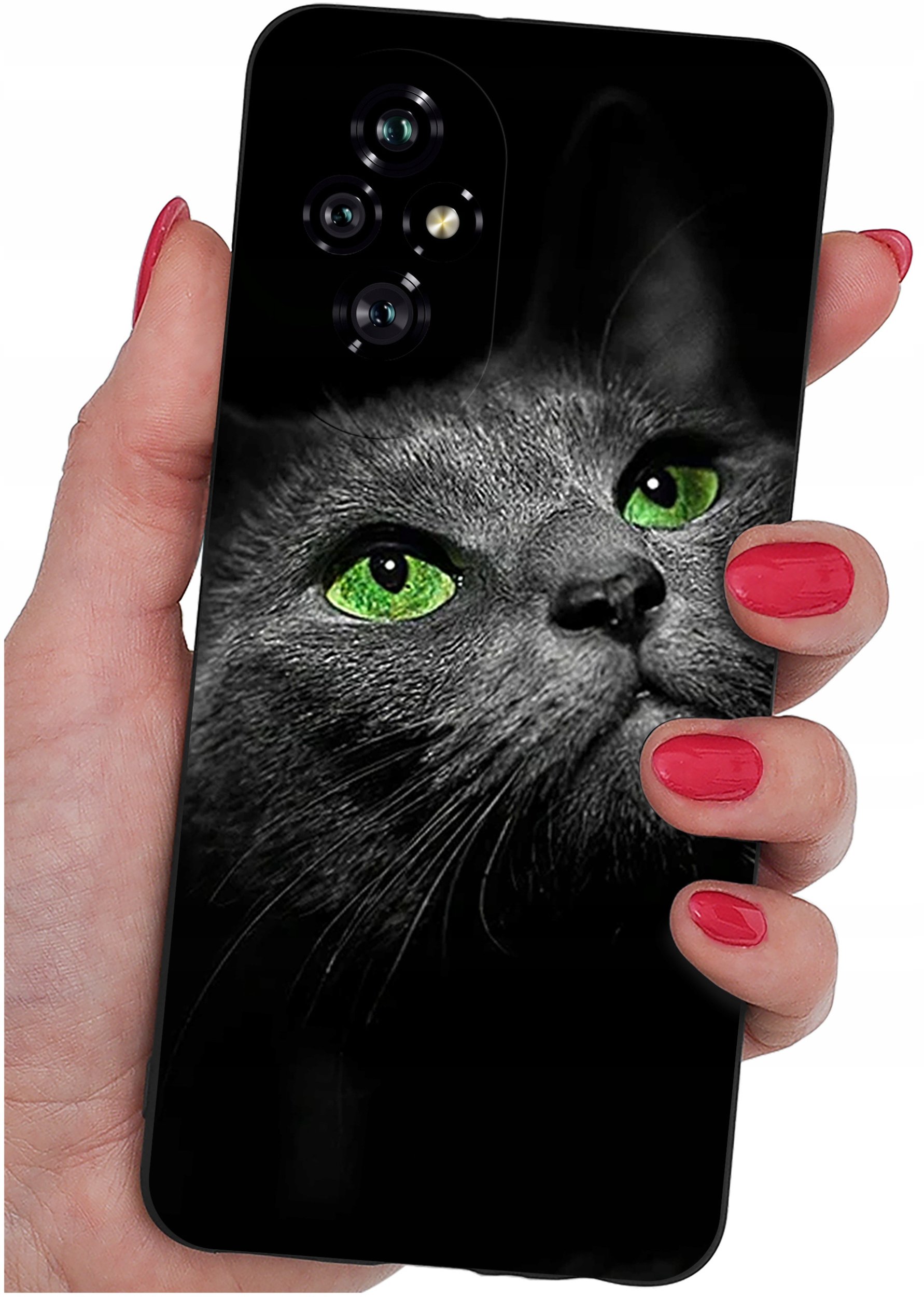 ETUI do Honor 200 5G | WZORY | SILIKONOWE MATT CASE + SZKŁO 9H