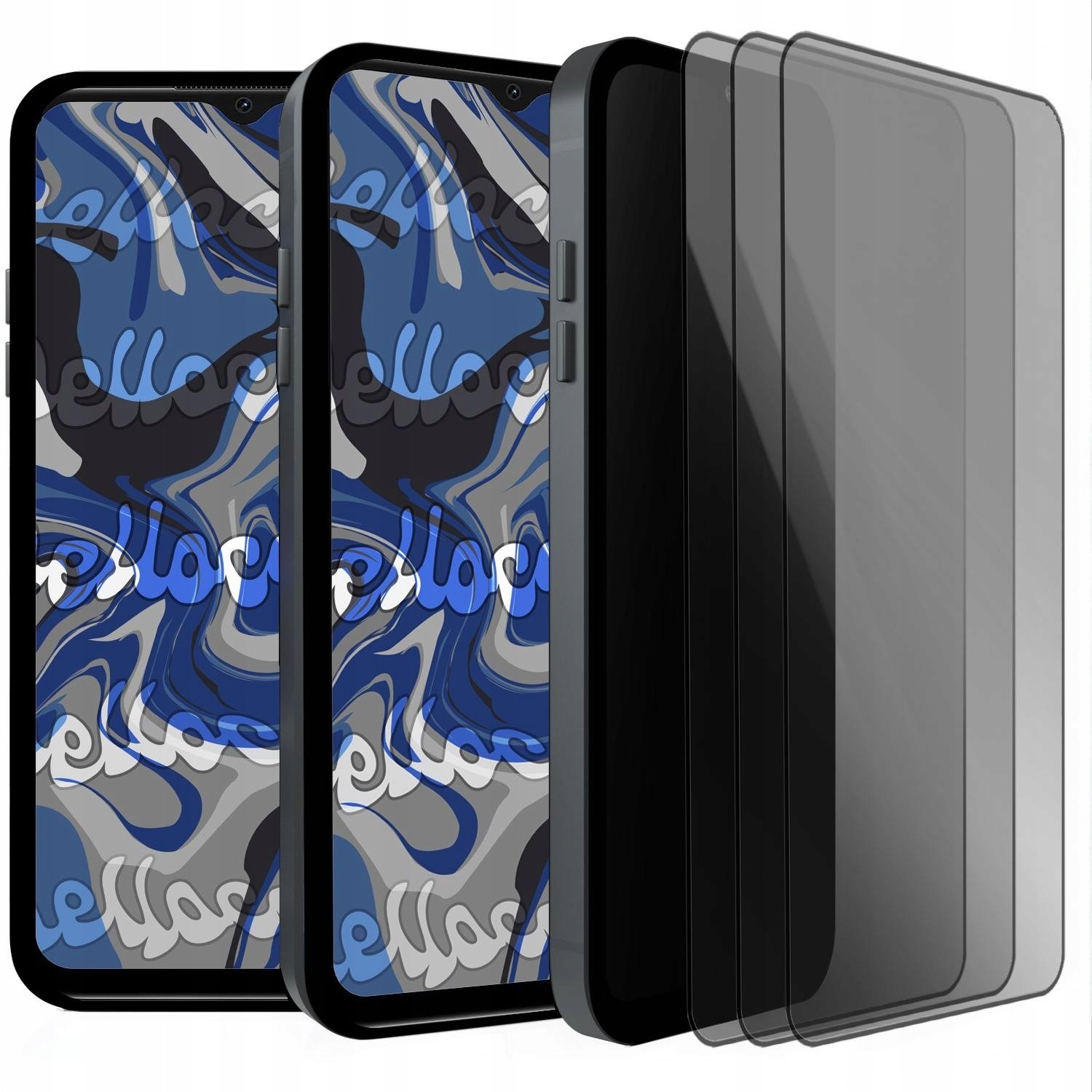 Hello Case [3-pak] Szkło Hartowane Do Oppo A17