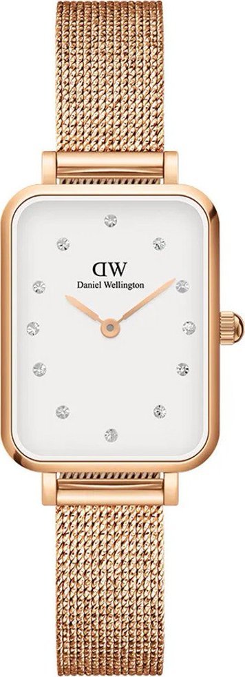Zegarek Daniel Wellington Zegarek damski Daniel Wellington DW00100527 CYRKONIE różowe złoto