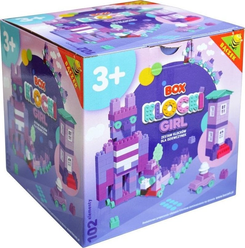 Bączek Klocki KL-102 D EL w pudełku 02186