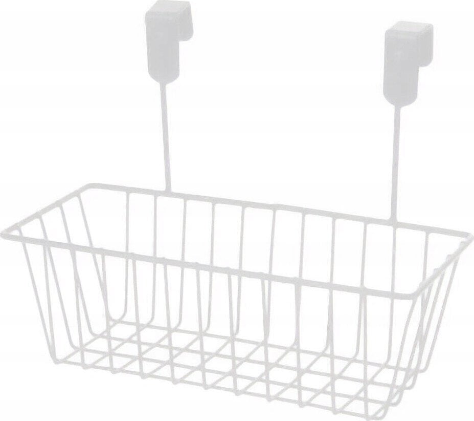 Metalowy koszyk do zawieszenia na drzwiach, 28 x 15 x 21 cm