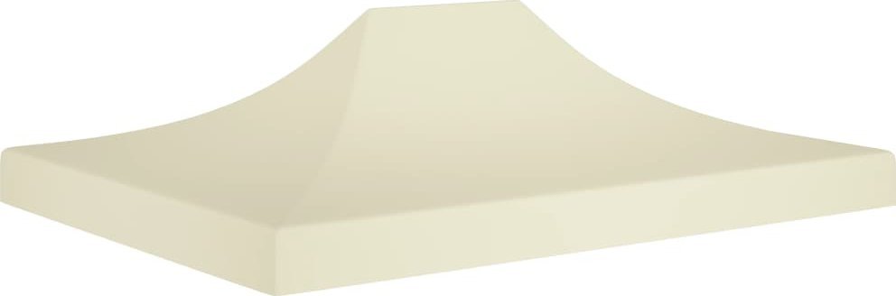vidaXL VidaXL Dach do namiotu imprezowego, 4 x 3 m, kremowy, 270 g/m