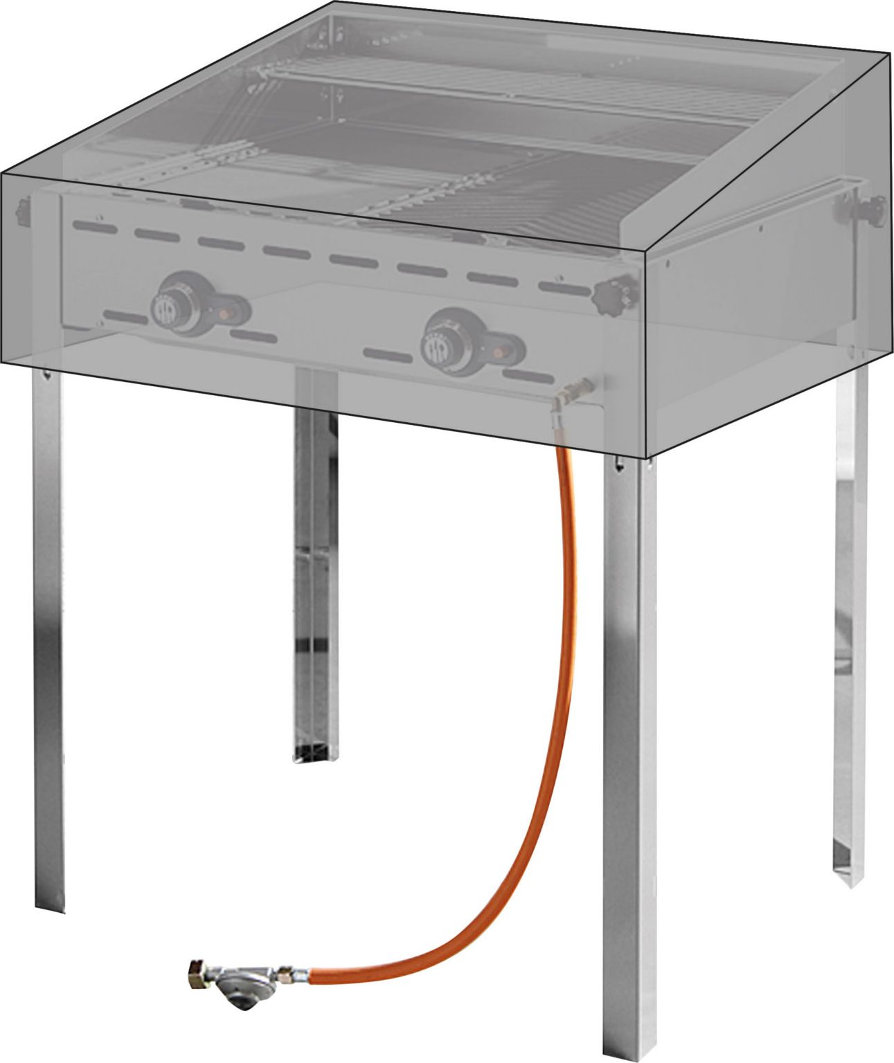 Hendi Pokrowiec ochronny z folii PEVA do grilla 154717 / 154878