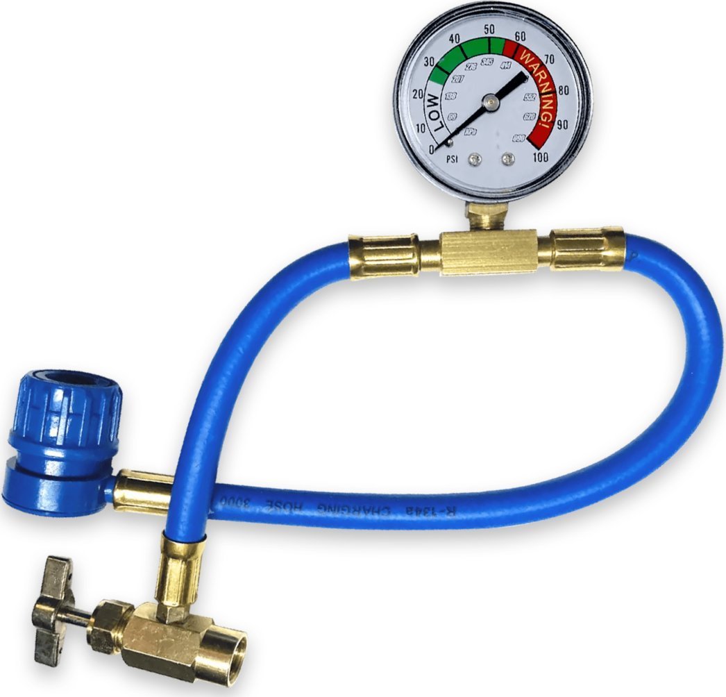 PRZEWÓD CIŚNIENIOWY Z MANOMETREM DO A/C